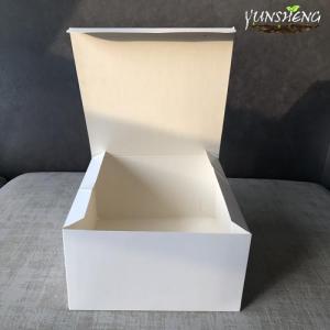 Wholesale bio fertilizer: Disposable Compostable Cardboard Paper Cake Box for Cupcake or Other Takeout Food