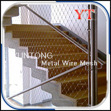 Stainless Steel Rope Mesh for Staircase Mesh image