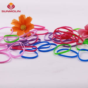 Wholesale elastic band: Colorful TPU Elastic Rubber Hair Band