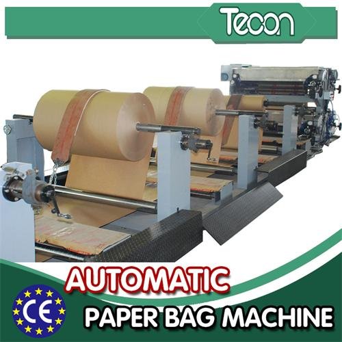 CE Certification Brown Paper Karft Paper Bag Making Machinery(id