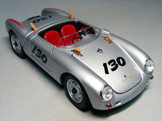 NEW!! 1954 Porsche 550 Spyder #130(CMC 1／24) - YOUNG WORLD CO., LTD.