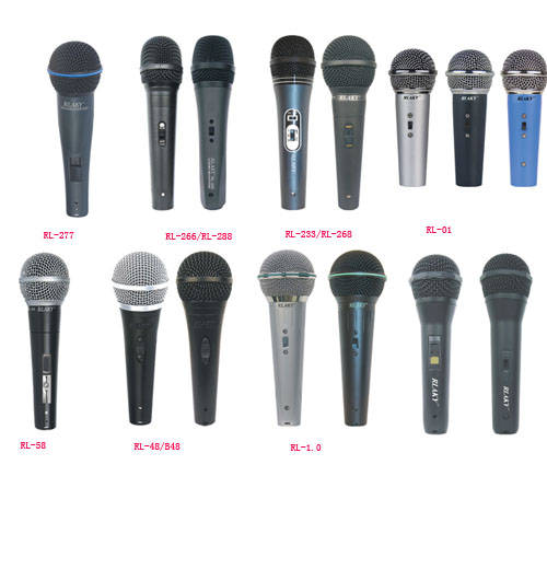 Wire Dynamic Microphone - Rlaky Electronic Co.,Ltd