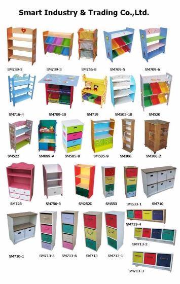 Wooden Kids Bookcase Shelf Toy Storage Id 2801819 Product