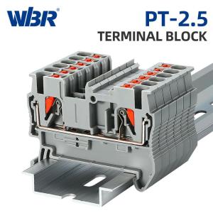 Wholesale terminal blocks: DIN Terminal Block Push in Terminal Block Spring Terminal Block