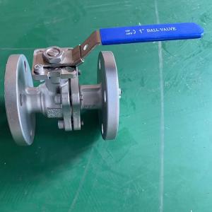 Wholesale flanged ends: DIN Stainless Steel Ball Valve PN16 Flange End
