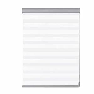 Wholesale pure white: Pure 50mm White Zebra Curtain Blinds Dust Proof Cover