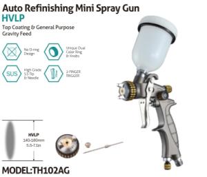 Wholesale 8 pattern spray gun: Auto Refinishing Mini Spray Gun Hvlp Th102ag