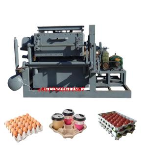 Wholesale hydraulic brick machine: Recycling 380v Aluminum Molds Paper Egg Tray Machine with Brick Drying