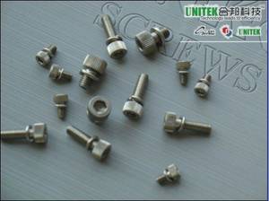 Wholesale cap bolt: DIN912 302HQ Hexagon Socket Knurled Head Sems Cap Bolts