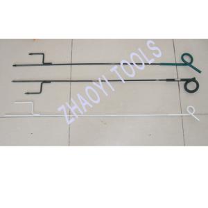 Wholesale metal fence: Pigtail Top Metal Shaft Portable Step-in Treading-in Plug-in Paddock Pasture Fencing Posts