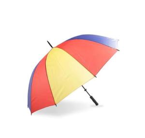 Wholesale fabric company of south korea: Multi-color Rainbow Type Polyester Golf Umbrella-0E6B0706