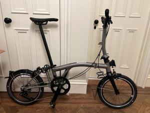 Wholesale accessories: Brompton T Line Urban, Mid-bar, 4 Speed New Titanium Folding Bicycle Bike 2022