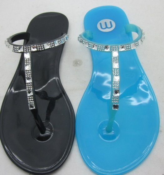 Pink Flip Flops Jelly Sandals Jelly(id:5173622). Buy China slippers ...