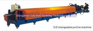 Wholesale z type steel purlin: High Speed C Z  Exchangable Purline Roll Forming Machine