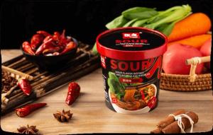 Wholesale sauce pot: Non-vegan Color Packaging Instant Glass Noodles Series
