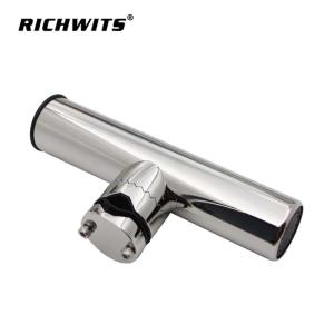 Wholesale stainless steel clamp: Boat Fittings Stainless Steel Clamp-on Fishing Rod Holder
