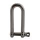 Stainless Steel Lifting Safety Captive PIN Long Dee Shackle