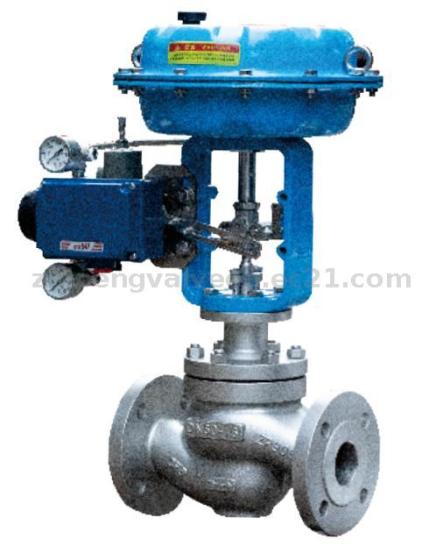 Pneumatic Controlled Regulating Metallic Globe Valve,Single-Seat ...