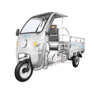 Wholesale cargo tricycle: Stainless Steel Electric Tricycle/Electric Cargo Tricycle/Heavy Loading Electric Pickup Truck