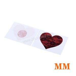 Wholesale fancy lights: Heart Shape Lace Nipple Stickers     Disposable Fancy Nipple Stickers     White Lace Nipple Covers