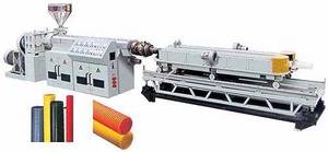 Wholesale pvc pipe production line: PVC/PE Single/Double Wall Corrugated Pipe Production Line
