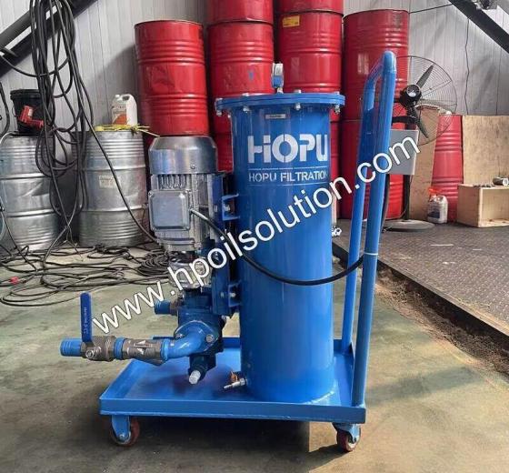 Sell Portable Oil Filtration Machine, Small Oil Filter Unit