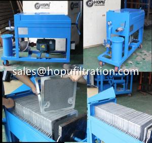 Wholesale compressor factory: Plate and Frame Paper Oil Purifier, Small Oil Cleaning Unit, Movable Oil Filtering Unit