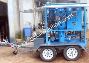Wholesale oil regenerate machine: Mobile Trailer Vacuum Transformer Oil Purifier Equipment, Movable Insulation Oil Filtration Unit