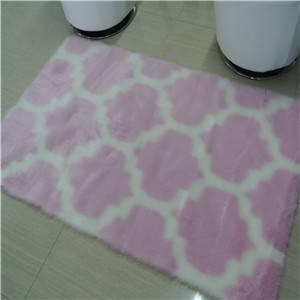 Wholesale sheepskin rug: Faux Fur Rug with Patterns