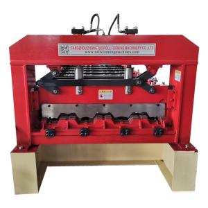 Wholesale embossing roller: 406 Galvanized Steel Sheet Metal B Deck Roofing Roll Forming Machine for Composite Decking