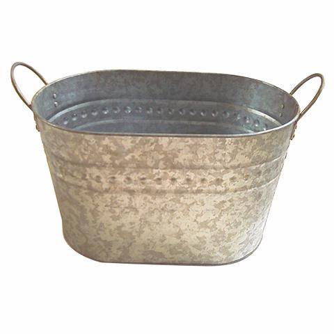 Galvanized Tin Bucket/ Metal Tub/ Ice Bucket(id:3047382) Product ...