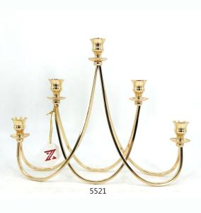 Wholesale glass candle holders: Tall Gold Metal Tree Branch Holder From China