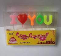 Sell hot letter birthday candle 