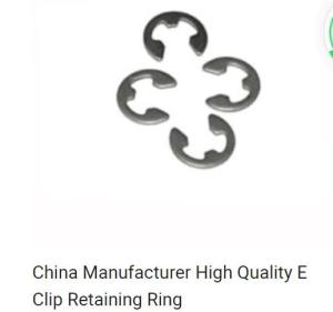 Wholesale e clips: E Clip Retaining Ring