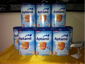 Wholesale infant formula: Aptamil Milk Powder : Pre, 1, 2, 3, 1+, 2+.