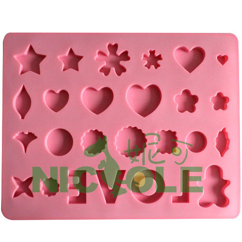 Silicone Rubber Valentine's Day Chocolate Mold Cake Molds