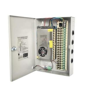 Wholesale light box: 12V 20A 250W 18CH CCTV Switching Power Supply Box for CCTV Camera LED Stripes Lights