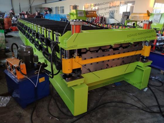 PV4-PV6 Double Layer Roofing Sheet Roll Forming Machine(id:11199232 ...