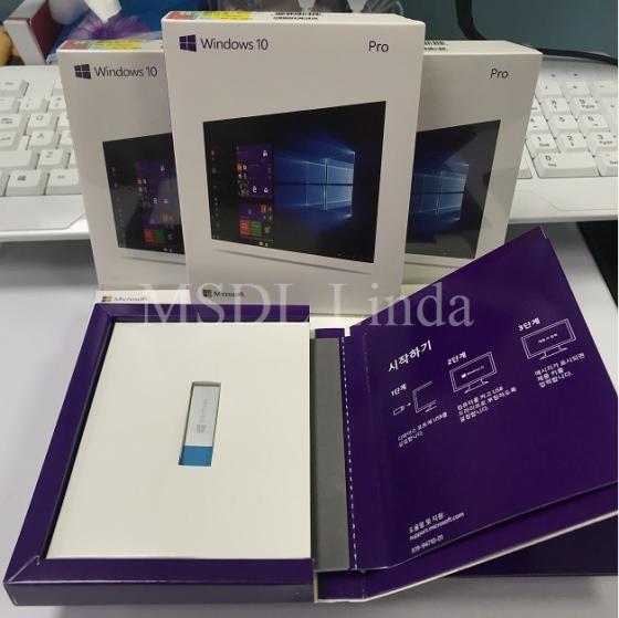 Genuine Microsoft Windows 10 Pro Fpp 30 Usb Flash Drive Retail Box Computer Software Fqc 08929