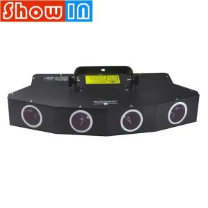Wholesale stage effect: 4 Head 7 Color Beam Effects Laser Projector RGBYPC Luces DJ Disco Party Club Bar Pro Stage Lighting