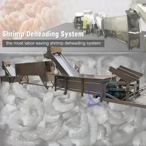Wholesale hygienic products: Industrial Shrimp Deheading Machine SUS316 Durable for Head Cutting