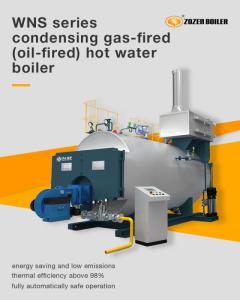 Wholesale hot water boiler: 0.35-14 MW WNS Series Gas-fired (Oil-fired) Fire Tube Hot Water Boiler