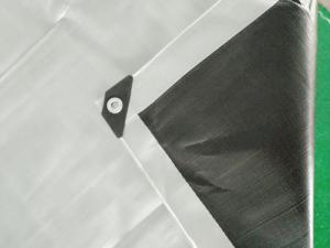 Wholesale tarpaulins cover: Waterproof Plastic Tarpaulin with Metal Grommets Every 1meter