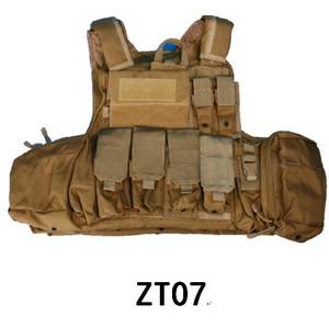 Wholesale military jacket: NIJ IIIA Military Bulletproof Quick Release Vest