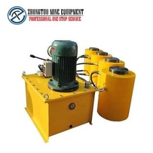Wholesale stressing jacks: Automatic Bridge Construction Machine Hydraulic Stressing Jack Powered Oil Pump