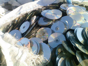 Wholesale plastic: Plastic PC CD/DVD Scraps Available