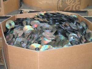 Wholesale metal: Clear PC CD DVD Scrap / Metalize PC CD DVD Scrap