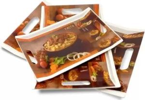 Wholesale serving tray: Zulfiqar Melamine Serving Tray Set