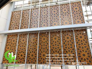 Wholesale for building decoration: Aluminum Facade Cladding with CNC Cutting Pattern for Building Decoration