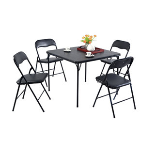 5 Piece Card Table And Chairs Folding Table Folding Chairs